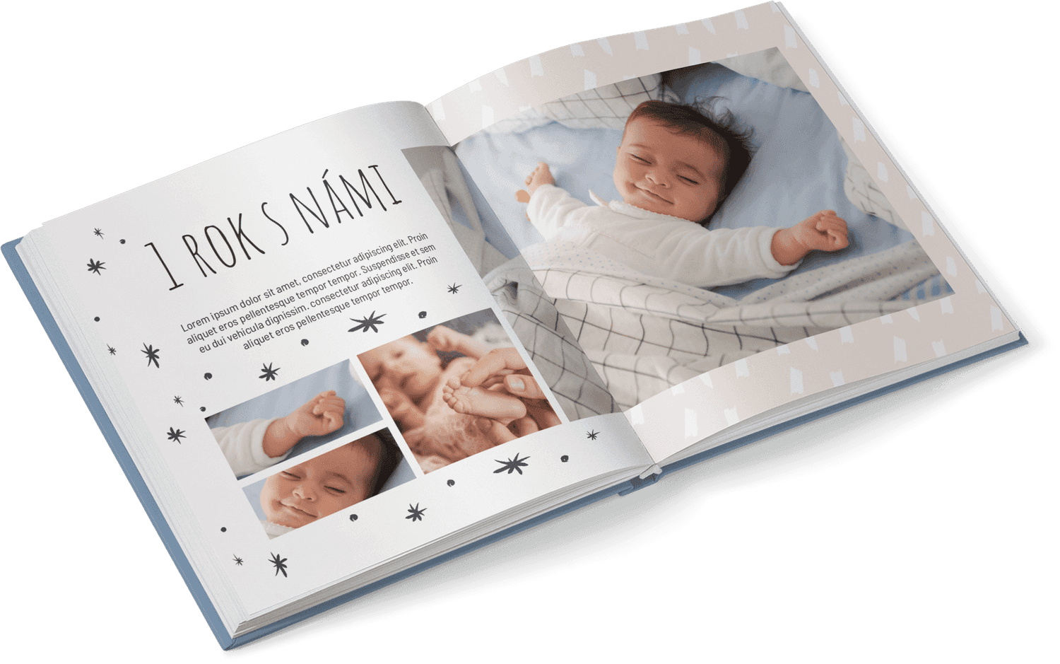 fotokniha pro jakýkoliv rok vašeho dítěte