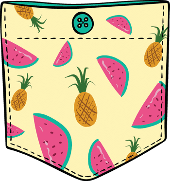 Dětské tričko Kapsa s tropickým ovocem