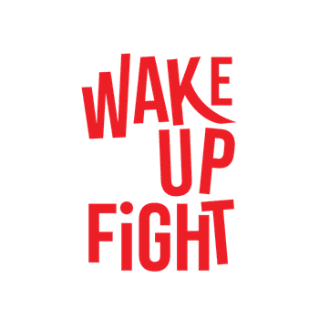 Dámské tričko Wake up and fight